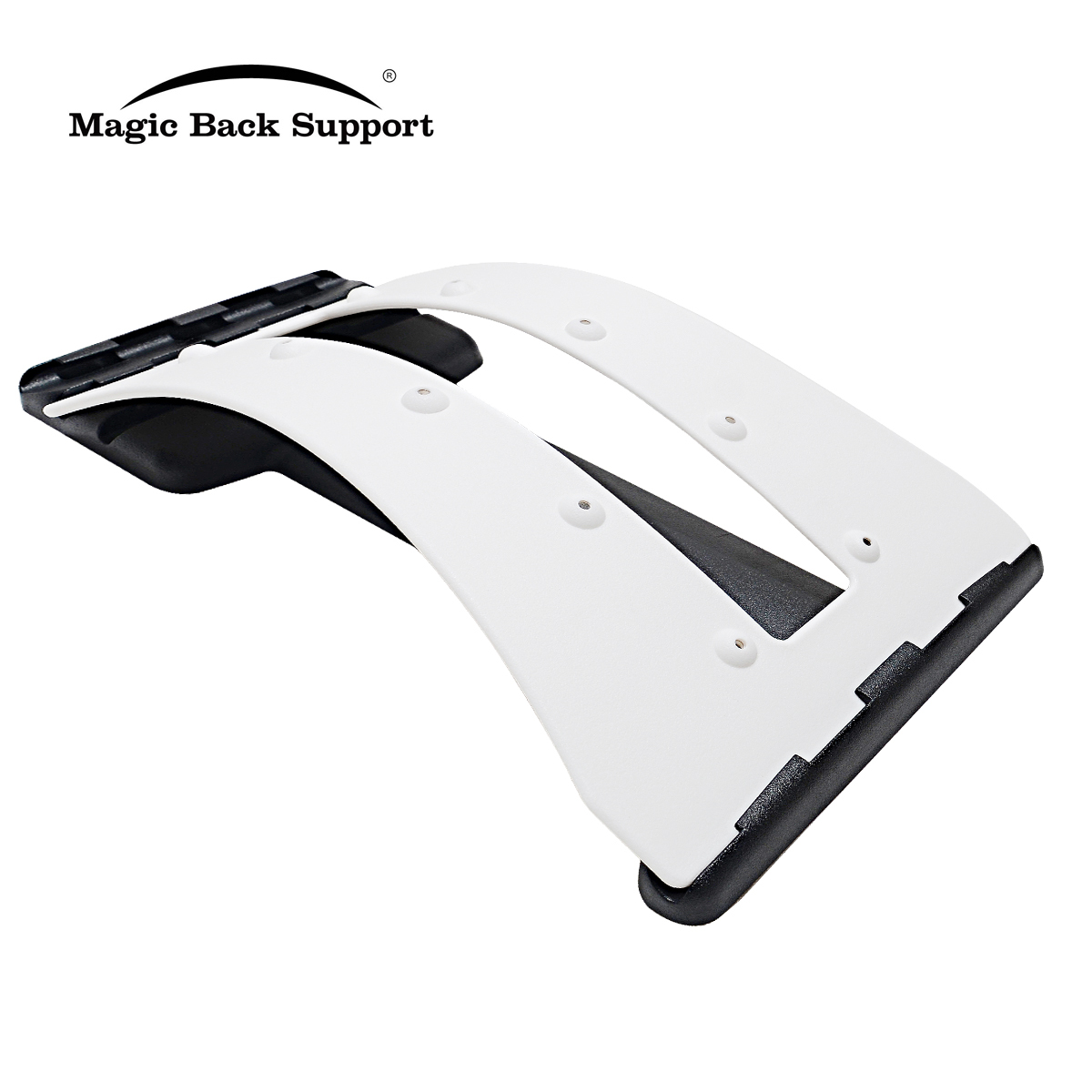 Magic Back Stretcher Lower Lumbar Pain Acupuncture Multi-Level Back  Massager Pain Relief for Herniated Disc Lower and Upper Back Stretcher  Support